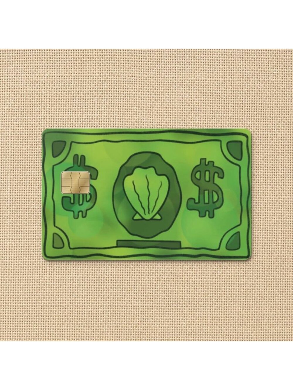 SpongeBob SquarePants Money Credit Card Skin